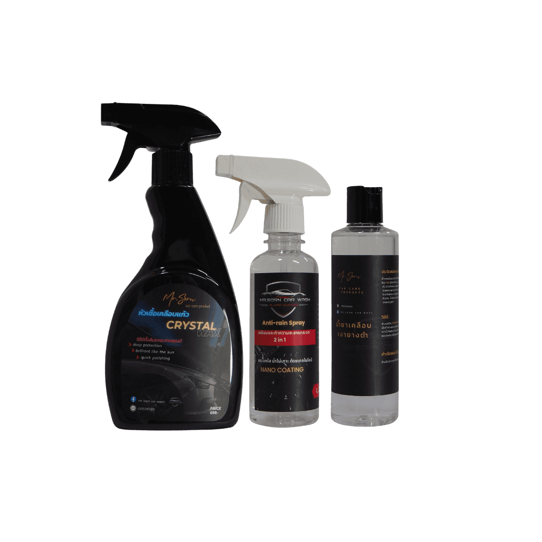 Glass Tire & Shine Protection Duo ชุดอเนกประสงค์สุดคุ้ม SornCarCareShop